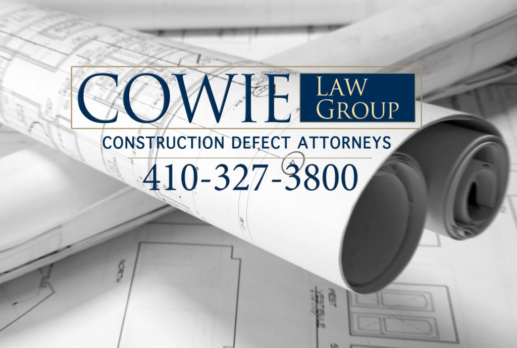 Cowie Law Group (formerly Cowie & Mott) is a Construction Defect Law Firm serving Maryland and the District of Columbia. Contact one of our Washington DC and Maryland Construction Defect Attorneys and Lawyers for a legal consultation